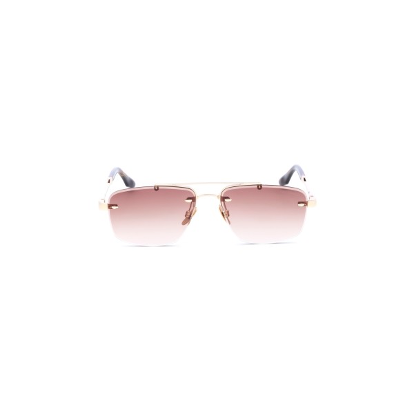 Occhiali da Sole Trussardi TSM3050 04A montatura dorata lenti rosa