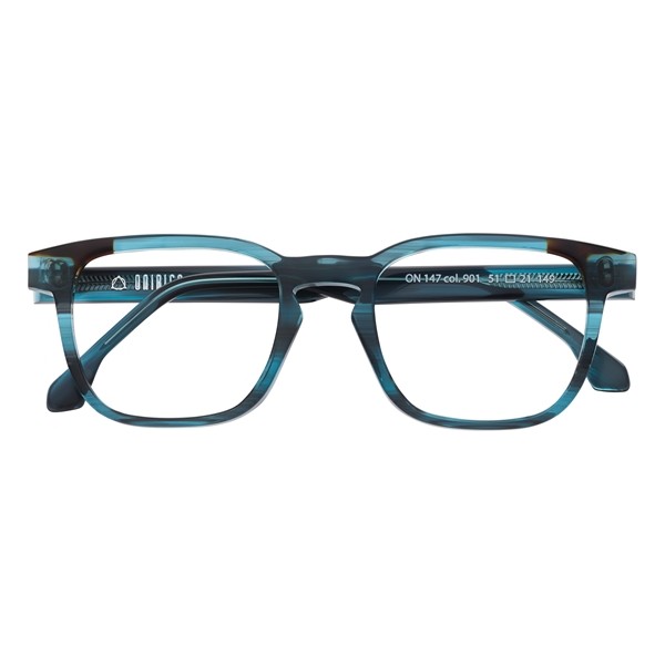 Occhiali da Vista Onirico 8.147.901.9900 acetato blu striato unisex
