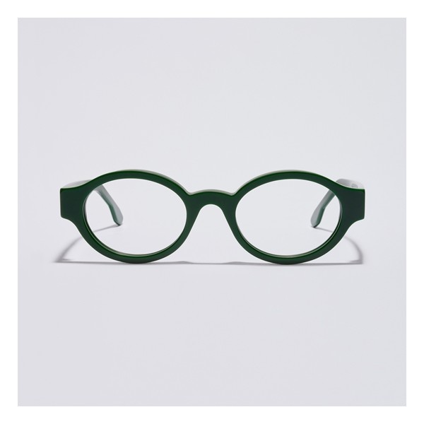 Occhiali da vista Common Ground CG.KK.104 rotondi verde scuro