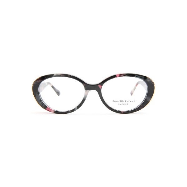 Occhiali da Vista Ana Hickmann AH6664 A01 rotonda acetato donna