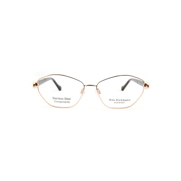 Occhiali da Vista Ana Hickmann AH1614 A01 geometrica duo fashion acciaio inox donna