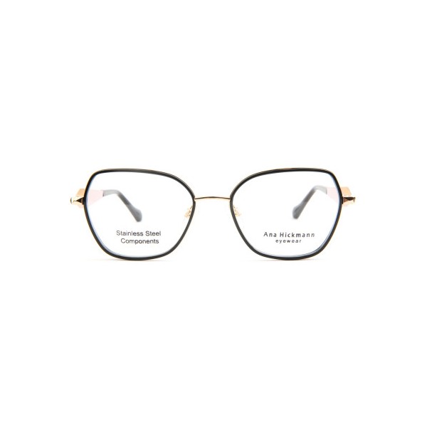 Occhiali da Vista Ana Hickmann AH1621 05A squadrata duo fashion acciaio inox donna