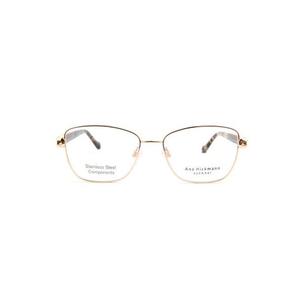 Occhiali da Vista Ana Hickmann AH1624 05A squadrata duo fashion acciaio inox donna