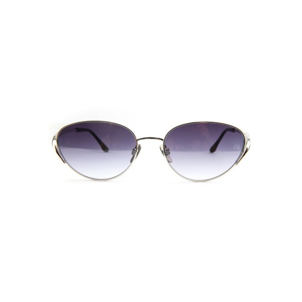 Occhiali da Vista Ana Hickmann AH3354 02A rotonda acciaio inox donna
