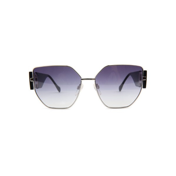 Occhiali da Vista Ana Hickmann AH3357 03A geometrica acciaio inox donna