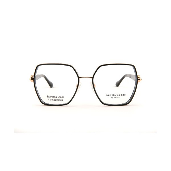 Occhiali da Vista Ana Hickmann AH1589 A01 squadrata acciaio inox donna