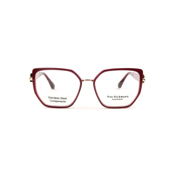 Occhiali da Vista Ana Hickmann AH1596 A01 squadrata acciaio inox donna