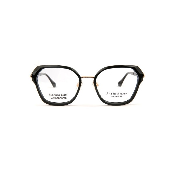 Occhiali da Vista Ana Hickmann AH1598 A01 squadrata acciaio inox donna