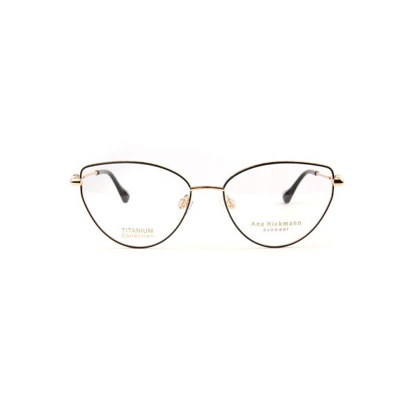 Occhiali da Vista Ana Hickmann AH1601T 01A rotonda titanio beta donna