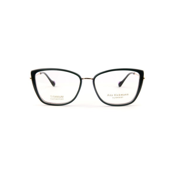 Occhiali da Vista Ana Hickmann AH1605T A01 squadrata titanio beta donna