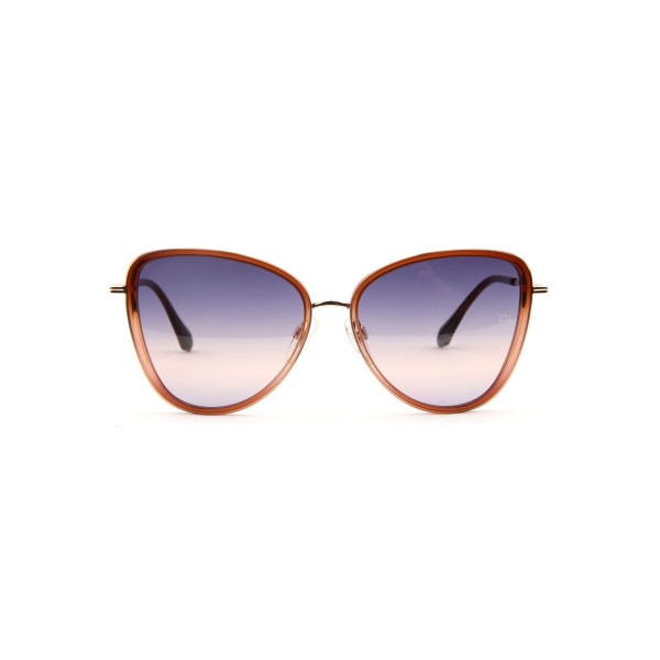 Occhiali da Vista Ana Hickmann AH3332 A01 rotonda acciaio inox donna