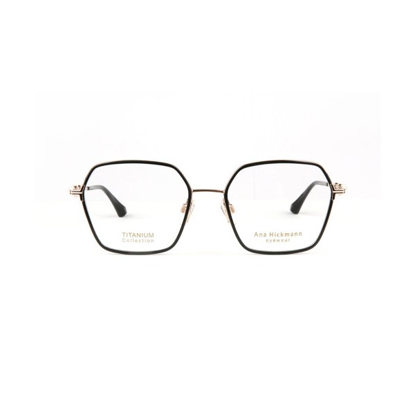 Occhiali da Vista Ana Hickmann AH1559T A01 geometrica acciaio inox donna