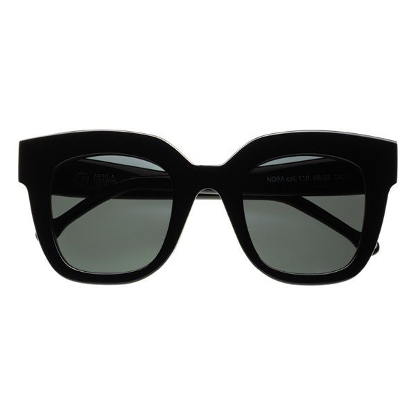 Occhiali da Sole Giorgio Nannini NORA110 montatura nera unisex