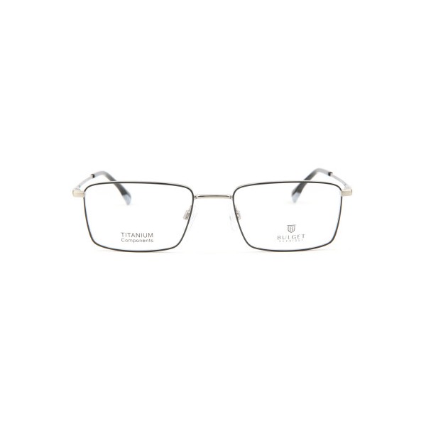 Occhiali da Vista Bulget BG1948MT 06A squadrata acciaio inox uomo
