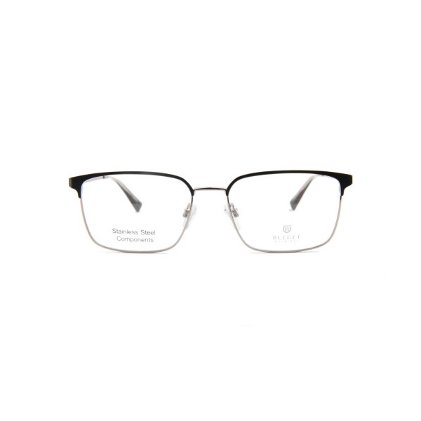 Occhiali da Vista Bulget BG2010M 06A browline acciaio inox uomo