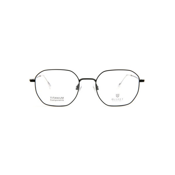 Occhiali da Vista Bulget BG2027MT 02A squadrata acciaio inox uomo
