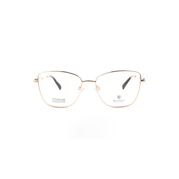 Occhiali da Vista Bulget BG2023T 05A squadrata acciaio inox donna