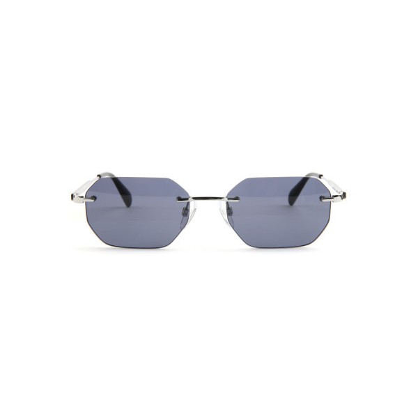 Occhiali da Vista Bulget BG3403M 03A geometrica acciaio inox uomo