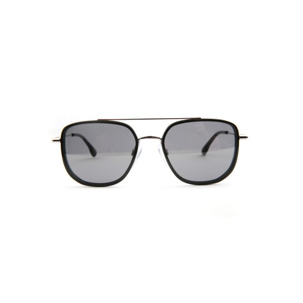 Occhiali da Vista Bulget BG3407M 02A a doppio ponte acciaio inox uomo