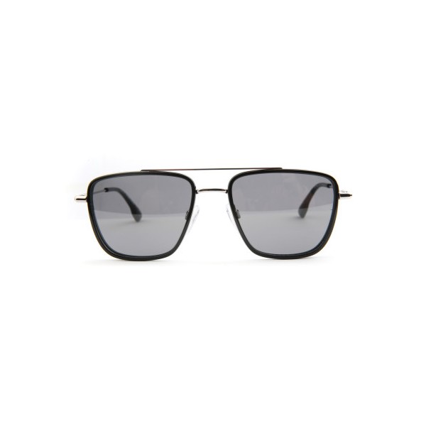 Occhiali da Vista Bulget BG3408M 02A a doppio ponte acciaio inox uomo