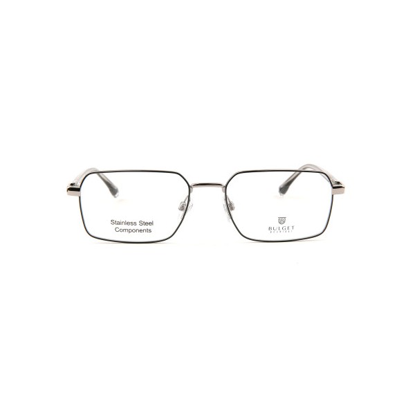 Occhiali da Vista Bulget BG1990MG 06AG aviator (a goccia) acciaio inox uomo