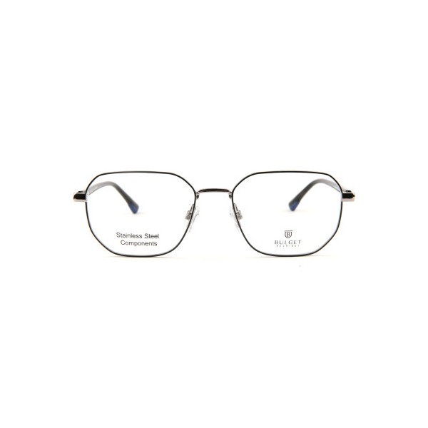 Occhiali da Vista Bulget BG1991MG 06AG aviator (a goccia) acciaio inox uomo