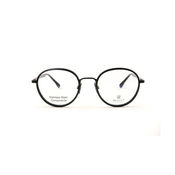 Occhiali da Vista Bulget BG1988M A01 rotonda acciaio inox uomo