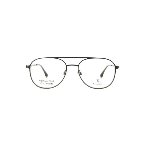 Occhiali da Vista Bulget BG2013M 09A aviator (a goccia) acciaio inox uomo