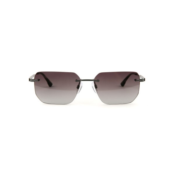 Occhiali da Vista Bulget BG3380M 03A squadrata acciaio inox uomo