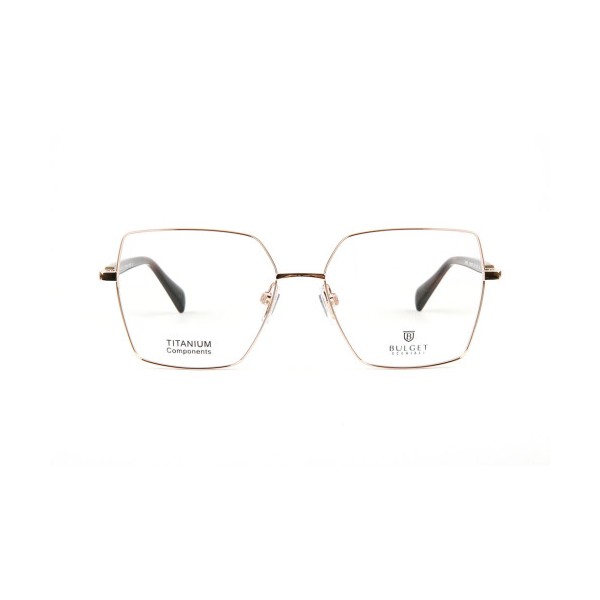 Occhiali da Vista Bulget BG1904GT 01AG geometrica acetato donna