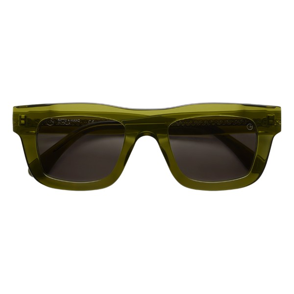 Occhiali da Sole Giorgio Nannini RODOLFO390 acetato verde oliva