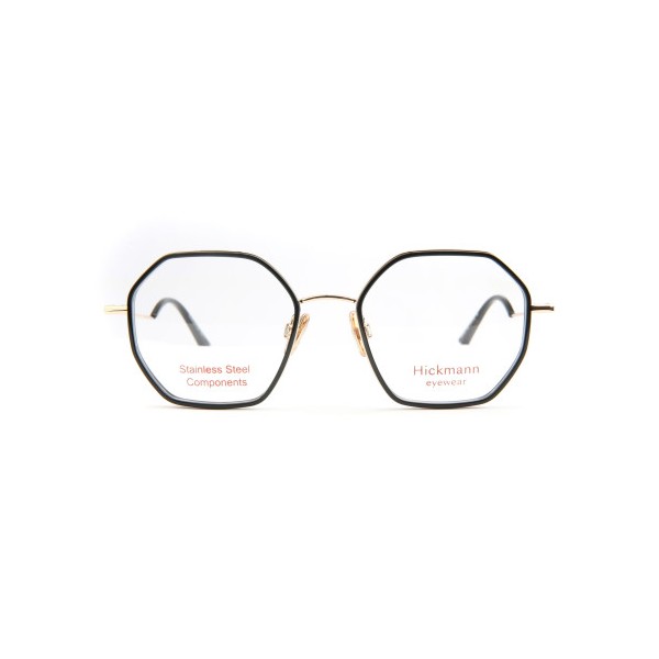 Occhiali da Vista Hickmann HI1310 A01 geometrica acciaio inox donna