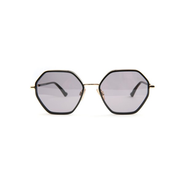 Occhiali da Vista Hickmann HI3253 A01 geometrica acciaio inox donna