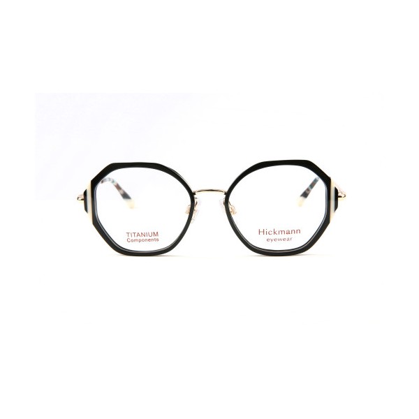 Occhiali da Vista Hickmann HIY1046T P01 rotonda acciaio inox donna