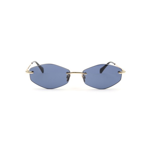 Occhiali da Vista Hickmann HI3230 04A geometrica acciaio inox donna