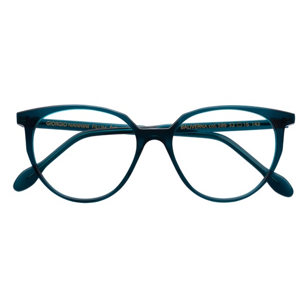 Occhiali da Vista Giorgio Nannini BALIVERNA589 Acetato Blu Rotondi