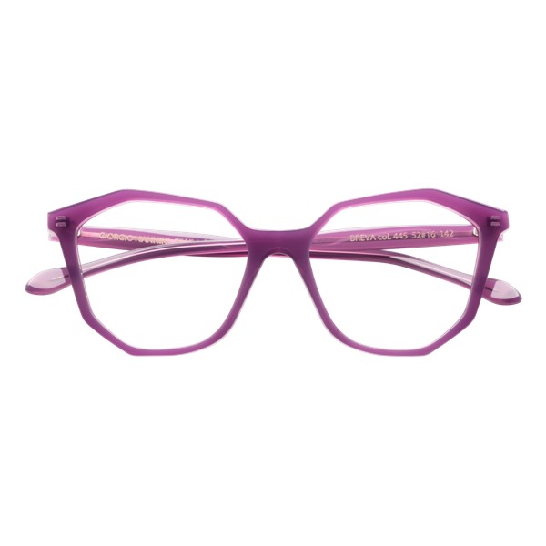 Occhiali da vista Giorgio Nannini BREVA445 montatura geometrica viola