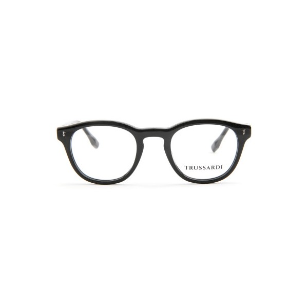 Occhiali da Vista Trussardi TSM6179 A01 rotonda acetato uomo