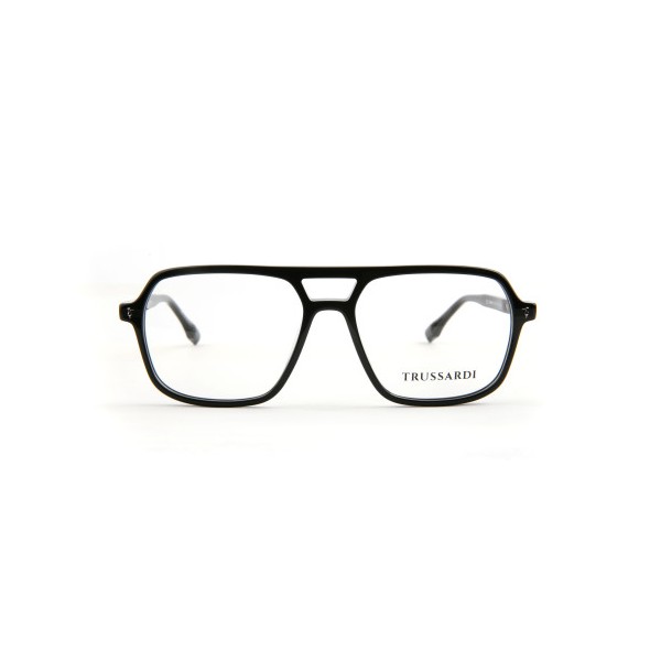 Occhiali da Vista Trussardi TSM6188 A01 a doppio ponte acetato uomo