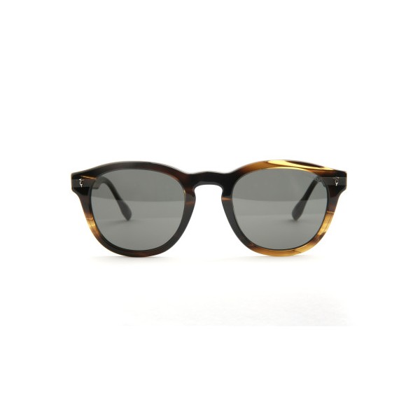 Occhiali da Vista Trussardi TSM9151 A01 rotonda acetato uomo