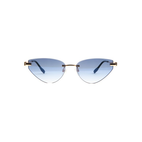 Occhiali da Vista Trussardi TSW3077 03A geometrica manganese donna