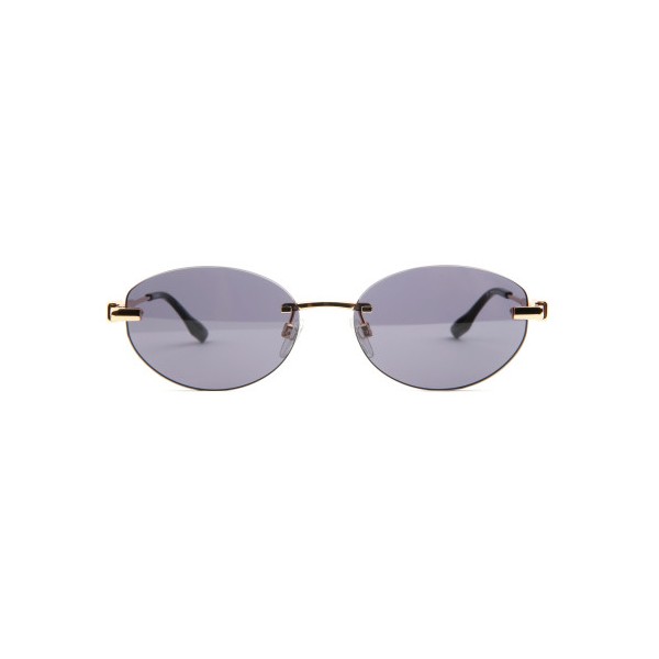 Occhiali da Vista Trussardi TSW3086 04A rotonda manganese donna