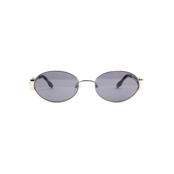 Occhiali da Vista Trussardi TSW3089 03A rotonda acciaio inox donna