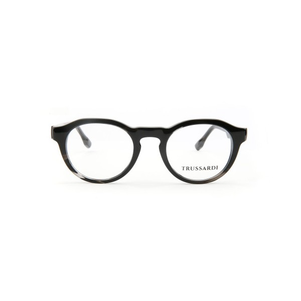 Occhiali da Vista Trussardi TSM6139 A01 rotonda acetato uomo