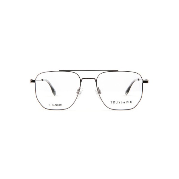 Occhiali da Vista Trussardi TSM1135T 02A aviator (a goccia) titanio beta uomo