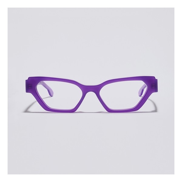 Occhiali da Vista Common Ground CG.IC.601 acetato viola geometrico