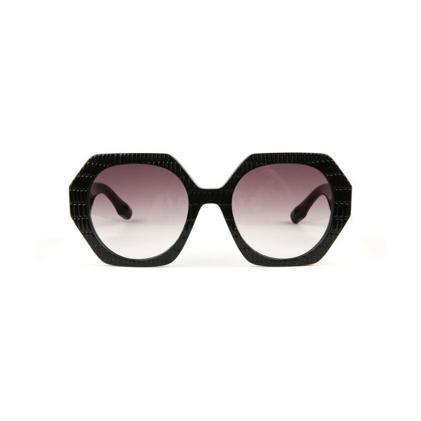 Occhiali da Vista Trussardi TSW9054 A01 geometrica acetato donna