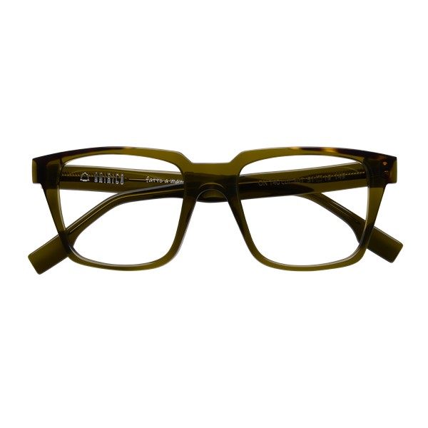 Montatura in acetato Onirico 8.140.701.9900 rettangolare marrone scuro