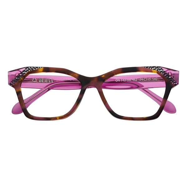 Montatura Onirico 8.143.462.9900 Rettangolare acetato tartaruga rosa