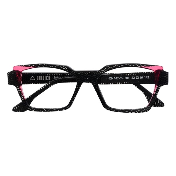 Occhiali da Vista Onirico 8.142.301.9900 rettangolari nero/rosa unisex